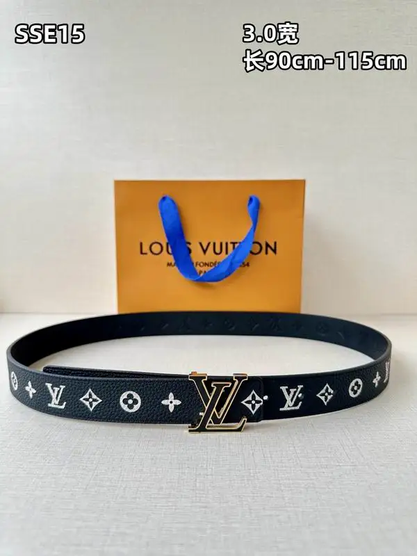 LV belt 30mmX90-115cm 8L91
